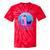 Never Forget Retro 80s 90s Nostalgia Tie-Dye T-Shirts Red Tie-Dye