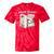 Never Forget VHS Tape Cassette Floppy Disk Nostalgia 80s 90s Tie-Dye T-Shirts Red Tie-Dye