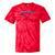 Frutiger Aero Aesthetic Digital Art Vintage Varsity Tie-Dye T-Shirts Red Tie-Dye