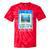 Frutiger Aero Aesthetic Tech Computer Aquarium Tarot Card Tie-Dye T-Shirts Red Tie-Dye