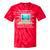 Frutiger Aero Aesthetic Tech The Future That Was Promised Tie-Dye T-Shirts Red Tie-Dye