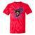 Frutiger Aero Cat Meme Headphone Kitty Cat Lover Tie-Dye T-Shirts Red Tie-Dye