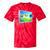 Frutiger Aero Fish Tie-Dye T-Shirts Red Tie-Dye