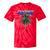 Frutiger Aero Palm Tree Y2k Aesthetic 2000s Trend Tie-Dye T-Shirts Red Tie-Dye