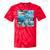 Frutiger Aero Retro Vibes Tie-Dye T-Shirts Red Tie-Dye Frutiger Aero Retro Vibes Tie-Dye T-Shirts Red Tie-Dye