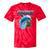 Frutiger Aero Splashy Dolphin Y2k Aesthetic Graphic Tie-Dye T-Shirts Red Tie-Dye