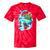 Frutiger Aero Tie-Dye T-Shirts Red Tie-Dye