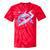 Frutiger Aero Y2K Chrome Dolphin Tie-Dye T-Shirts Red Tie-Dye Frutiger Aero Y2K Chrome Dolphin Tie-Dye T-Shirts Red Tie-Dye