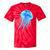 Frutiger Aero Y2K Jellyfish Tie-Dye T-Shirts Red Tie-Dye