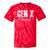 Gen X Caffeine Sarcasm 90s Nostalgia Men Women Graphic Tie-Dye T-Shirts Red Tie-Dye