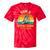 Gen X Slide Strong Generation X Gen Xer Nostalgia Tie-Dye T-Shirts Red Tie-Dye