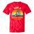 Gen X Slide Strong Generation X Gen Xer Nostalgia Tie-Dye T-Shirts Red Tie-Dye