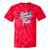 Girls Just Wanna Have Fun Retro 80s Nostalgia Night Out Tie-Dye T-Shirts Red Tie-Dye