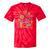 Iconic Nostalgia Vintage Graphic Tie-Dye T-Shirts Red Tie-Dye