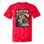 I'm From The 1900s Vinyl Record Lover For Women Raglan Baseball Tee Tie-Dye T-Shirts Red Tie-Dye