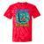Be Kind Rewind 90s VHS Nostalgia Retro Tie-Dye T-Shirts Red Tie-Dye