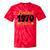 Limited 1970 Edition Retro Vintage 70s Nostalgia Premium Tie-Dye T-Shirts Red Tie-Dye