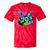 I Love The 70s Retro Cassette Roller Vinyl Disco Nostalgia Premium Tri-Blend Tie-Dye T-Shirts Red Tie-Dye