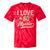 I Love 80's Music Retro Style Nostalgia Cassette 1980s Party Tie-Dye T-Shirts Red Tie-Dye I Love 80's Music Retro Style Nostalgia Cassette 1980s Party Tie-Dye T-Shirts Red Tie-Dye