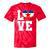 Love Yugoslavia Proud Yugoslav Nostalgia Tie-Dye T-Shirts Red Tie-Dye
