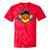 Nostalgia Chest Flag GDR Tie-Dye T-Shirts Red Tie-Dye