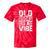 Nostalgia Seekers Quote Tie-Dye T-Shirts Red Tie-Dye