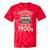 Patience Please I'm From The 1900s Cassette Tie-Dye T-Shirts Red Tie-Dye