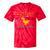 Please Be Patient With Me I'm From The 1900s Dinosaur Premium Tie-Dye T-Shirts Red Tie-Dye