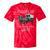 Please Be Patient With Me I'm From The 1900s Humorous Saying Premium Tri-Blend Tie-Dye T-Shirts Red Tie-Dye