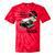 Please Be Patient I'm From The 1900s Sarcastic Joke Premium Tri-Blend Tie-Dye T-Shirts Red Tie-Dye