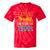 PLEASE BE PATIENT I'M FROM THE 1900s Vintage 1900s 90s Premium Tie-Dye T-Shirts Red Tie-Dye