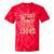 Please Be Patient To Me I'm From The 1900s Wild West Vintage Premium Tie-Dye T-Shirts Red Tie-Dye