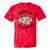 Raised On 90's Country Music Lover Nostalgia Retro Vibe Premium Tri-Blend Tie-Dye T-Shirts Red Tie-Dye