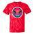 Retro 80s Synthwave Sunset & Palm Trees Retro Nostalgia 80s Tie-Dye T-Shirts Red Tie-Dye