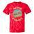 Retro Cassette Never Forget Nostalgia Vintage Tie-Dye T-Shirts Red Tie-Dye