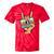 Retro Cassette Tape For 80s & 90s Nostalgia Tie-Dye T-Shirts Red Tie-Dye