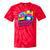 Retro Cassette Vintage 80s Nostalgia Tie-Dye T-Shirts Red Tie-Dye