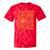 Retro Fast Food Nostalgia Vintage Diner Fries Shakes Burgers Tie-Dye T-Shirts Red Tie-Dye