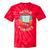 Retro Gaming Never Forget Nostalgia Vintage Tie-Dye T-Shirts Red Tie-Dye