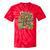 Retro Nostalgia Era Disco Groovy 80s 90s Vintage Aesthetic Premium Tri-Blend Tie-Dye T-Shirts Red Tie-Dye