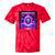 Retro Nostalgia Vaporwave- Error 404 Tie-Dye T-Shirts Red Tie-Dye