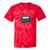 Retro Pager 90s Nostalgia Premium Tri-Blend Tie-Dye T-Shirts Red Tie-Dye