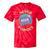 Retro Pager Never Forget Nostalgia Vintage Tie-Dye T-Shirts Red Tie-Dye