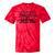 Retro Pager Squad Minimalist Monochrome Cartoon Nostalgia Tie-Dye T-Shirts Red Tie-Dye