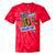 Retro Vintage 00's Baby 10's Made Me Nostalgia Classic Tie-Dye T-Shirts Red Tie-Dye
