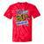 Retro Vintage 70's Baby 80's Made Me Nostalgia Classic Tie-Dye T-Shirts Red Tie-Dye