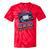 Rewind Good Times Retro VHS Tape Nostalgia 80s 90s Premium Tri-Blend Tie-Dye T-Shirts Red Tie-Dye
