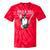 Rock & Roll Wizard Music Nostalgia Premium Tri-Blend Tie-Dye T-Shirts Red Tie-Dye