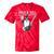 Rock & Roll Wizard Music Nostalgia Tie-Dye T-Shirts Red Tie-Dye