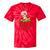 Strawberry Shortcake Sitting On Strawberry Retro Nostalgia Tie-Dye T-Shirts Red Tie-Dye